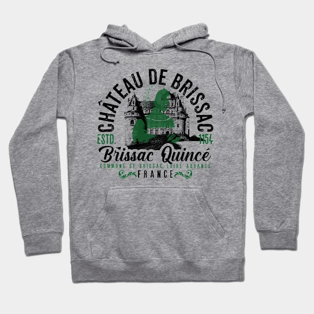 Chateau de Brissac Hoodie by MindsparkCreative